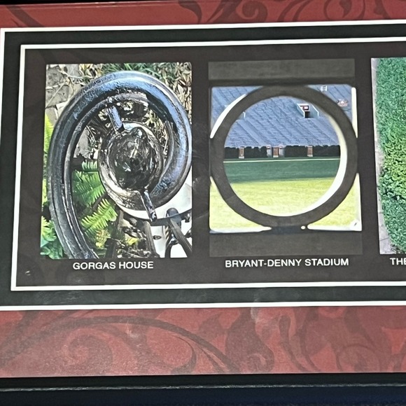 University of Alabama NCAA Framed Art Architectural Photo Spell Roll Tide *FLAW - Picture 3 of 10